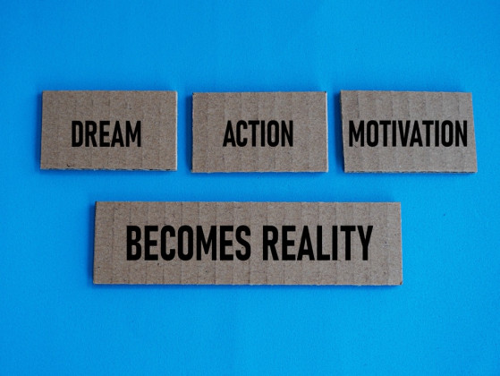 When you imagine your future, you see...