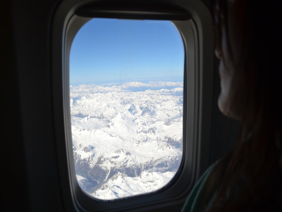 On a long flight with no internet, how do you pass the time?
