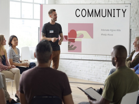 How do you show you care about your community