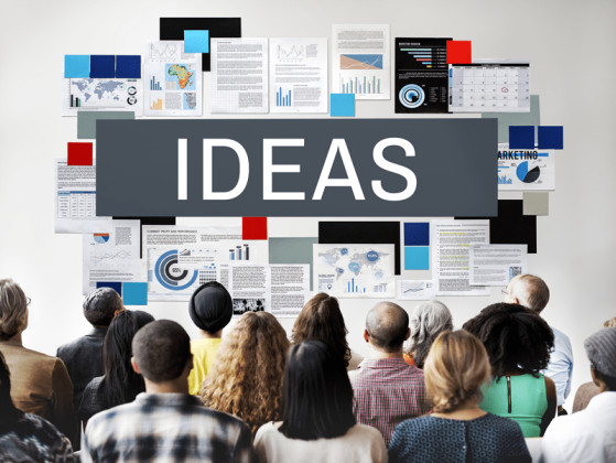 What is your preferred method for sharing a new idea?