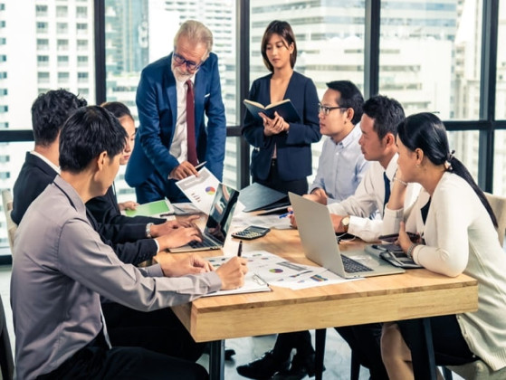 In a team meeting you are the person who