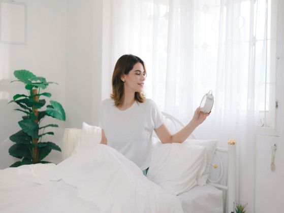 What happens when your alarm goes off?