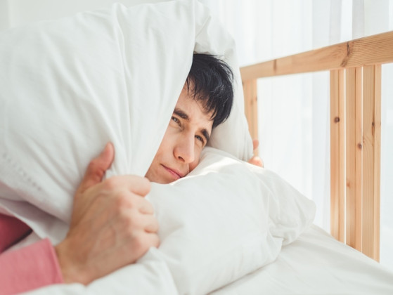 When you wake up, you…