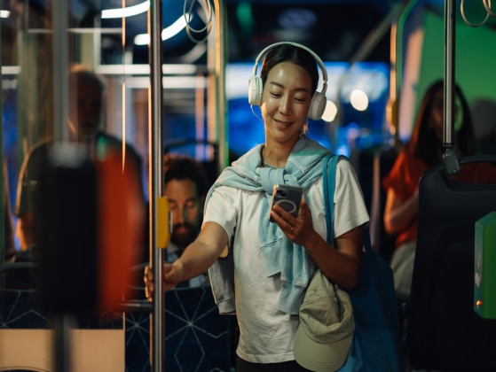On a typical commute, your audio choice is: