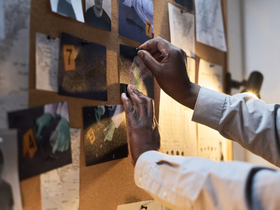 You find an old, blurry photo from 10 years ago. You: