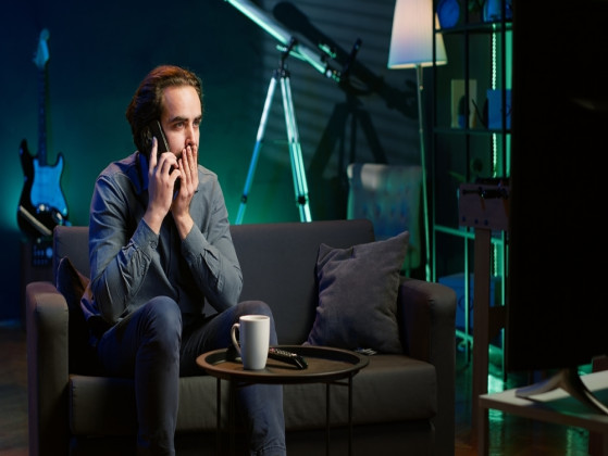 A friend calls you crying at midnight. You...