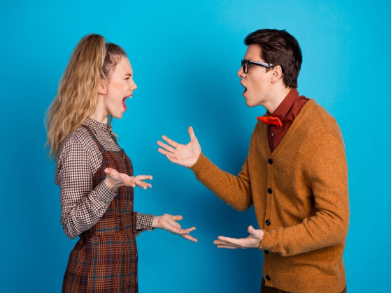 If the group is arguing, you...