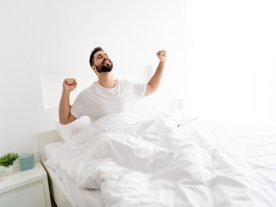Before bed, you usually…