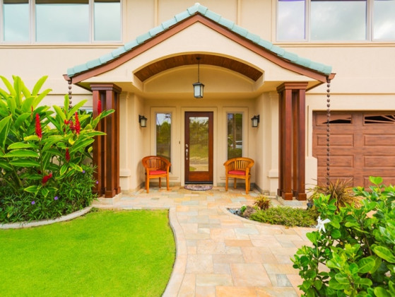What does your home exterior entryway look like
