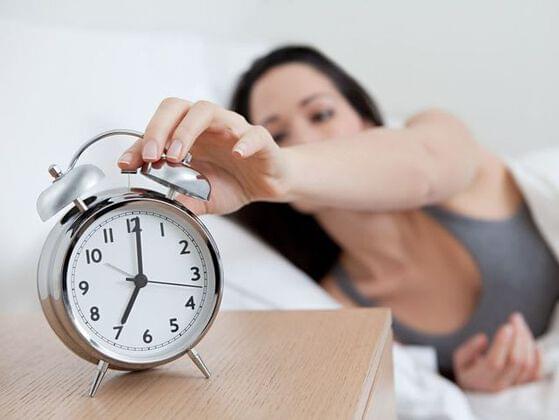 Your alarm goes off, you: