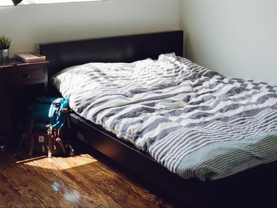 How often do you use your bed as a couch?
