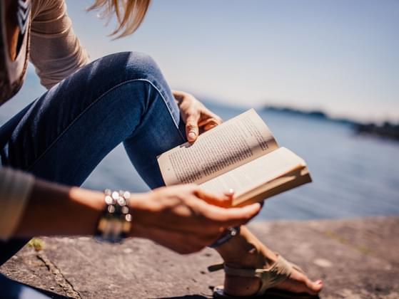 How often do you finish a book that you've started?