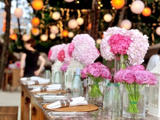 What are you most likely to be doing at a wedding?