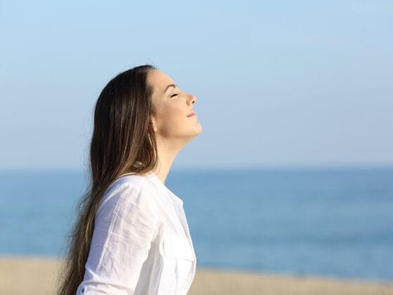Do you often have to remind yourself to take very deep breaths?
