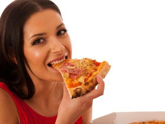 And if the Pizza is of a large size?