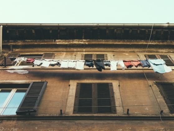 When you lived with your parents, did you do your own laundry?