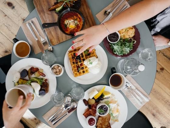 What do you typically eat for breakfast in the morning?