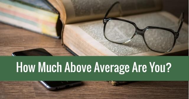How Much Above Average Are You? | RocketQuizzes